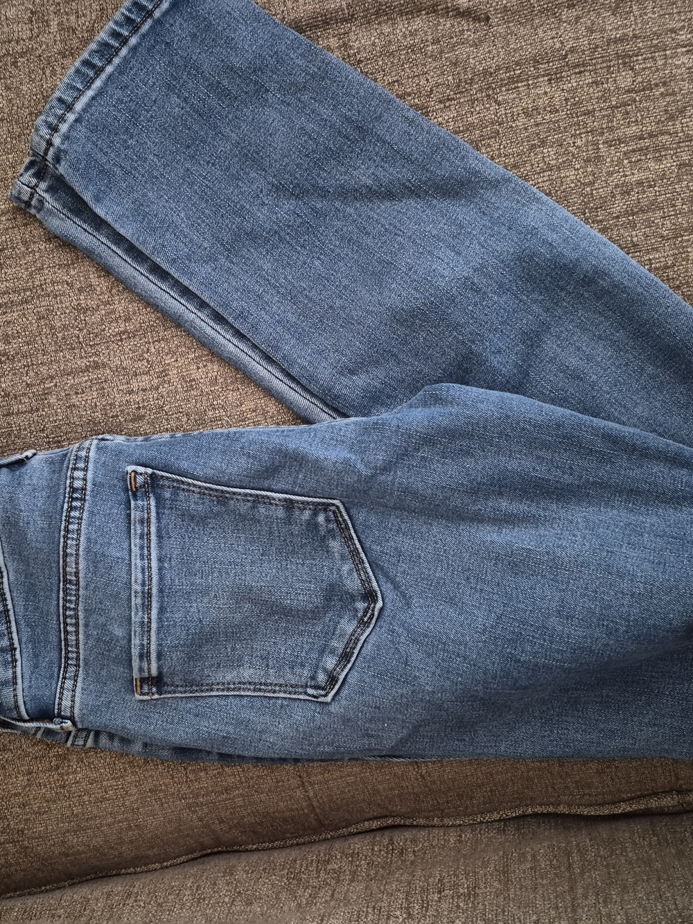 Classic Men's Blue Denim Jeans